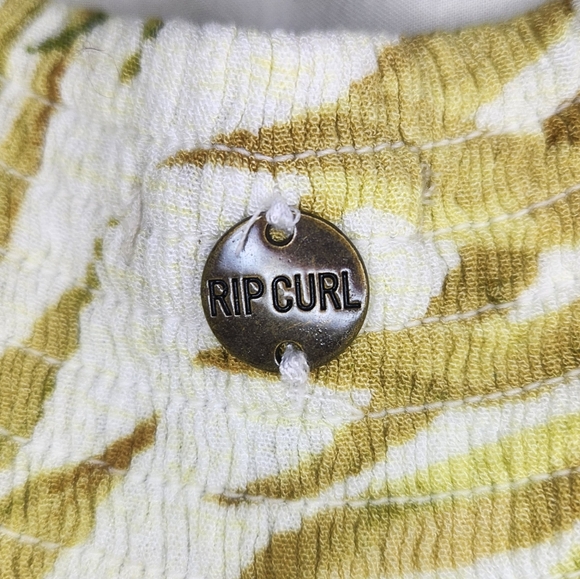 Rip Curl Montego Palm Tropical Print Spring Summer XL Dress Spaghetti Straps EUC - Picture 7 of 13